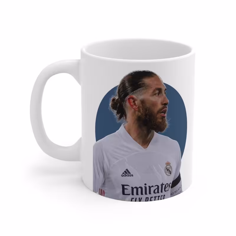 ماگ طرح سرخیو راموس Sergio Ramos مدل NM1638