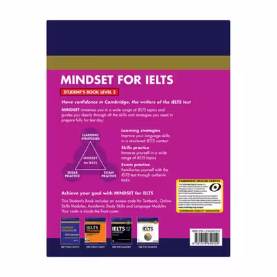 کتاب Cambridge English Mindset For IELTS 2 اثر جمعی از نویسندگان انتشارات کمبریج