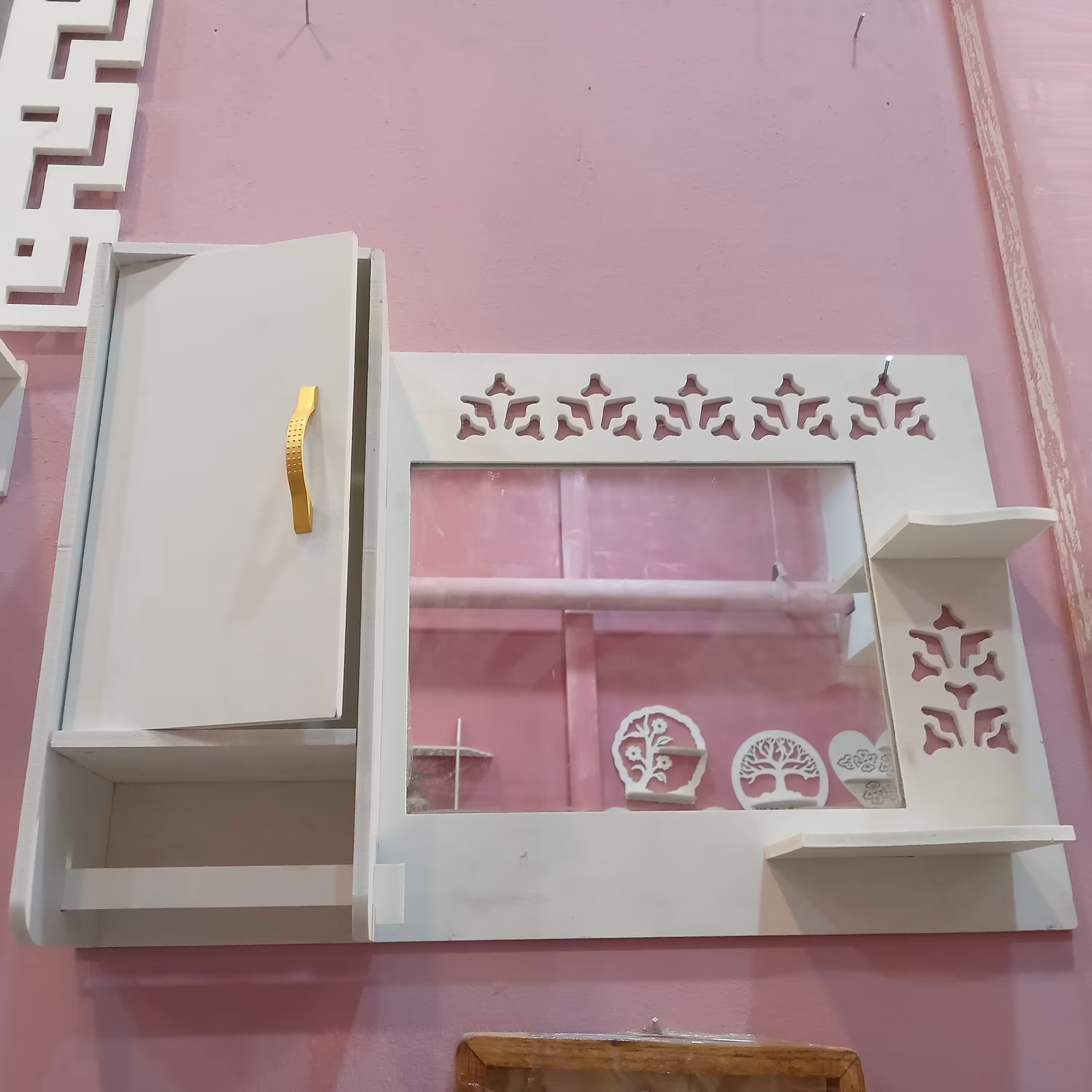 آینه باکس افقی شلف