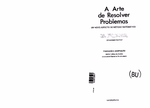 خرید و دانلود نسخه کامل کتاب A arte de resolver problemas: um novo aspecto do método matemático