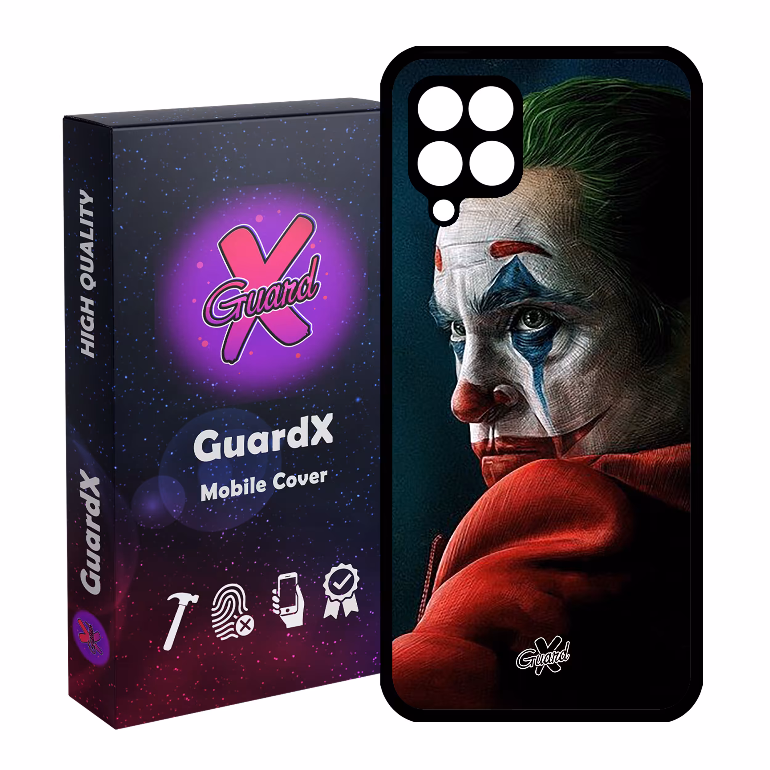 کاور گارد ایکس طرح Joker مدل Glass10121 مناسب برای گوشی موبایل سامسونگ Galaxy A12