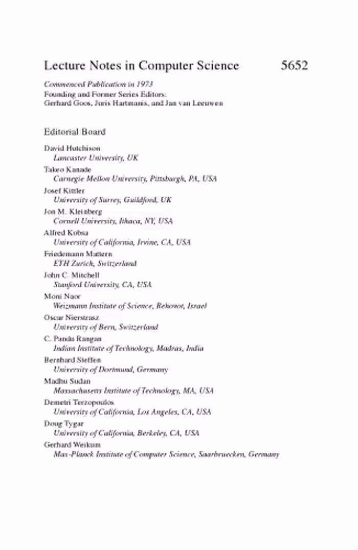 خرید و دانلود نسخه کامل کتاب Computer Performance Engineering: 6th European Performance Engineering Workshop, EPEW 2009 London, UK, July 9-10, 2009 Proceedings