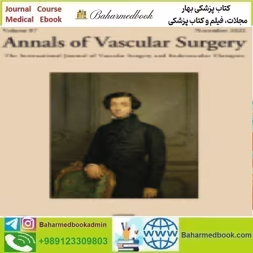 Annals of Vascular Surgery Volume 78 to 87 2022 T