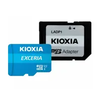 کارت حافظه‌ microSDHC کیوکسیا مدل EXCERIA کلاس 10 استاندارد UHS-I U1 سرعت 100MBps ظرفیت 32 گیگابایت به همراه آداپتور SD