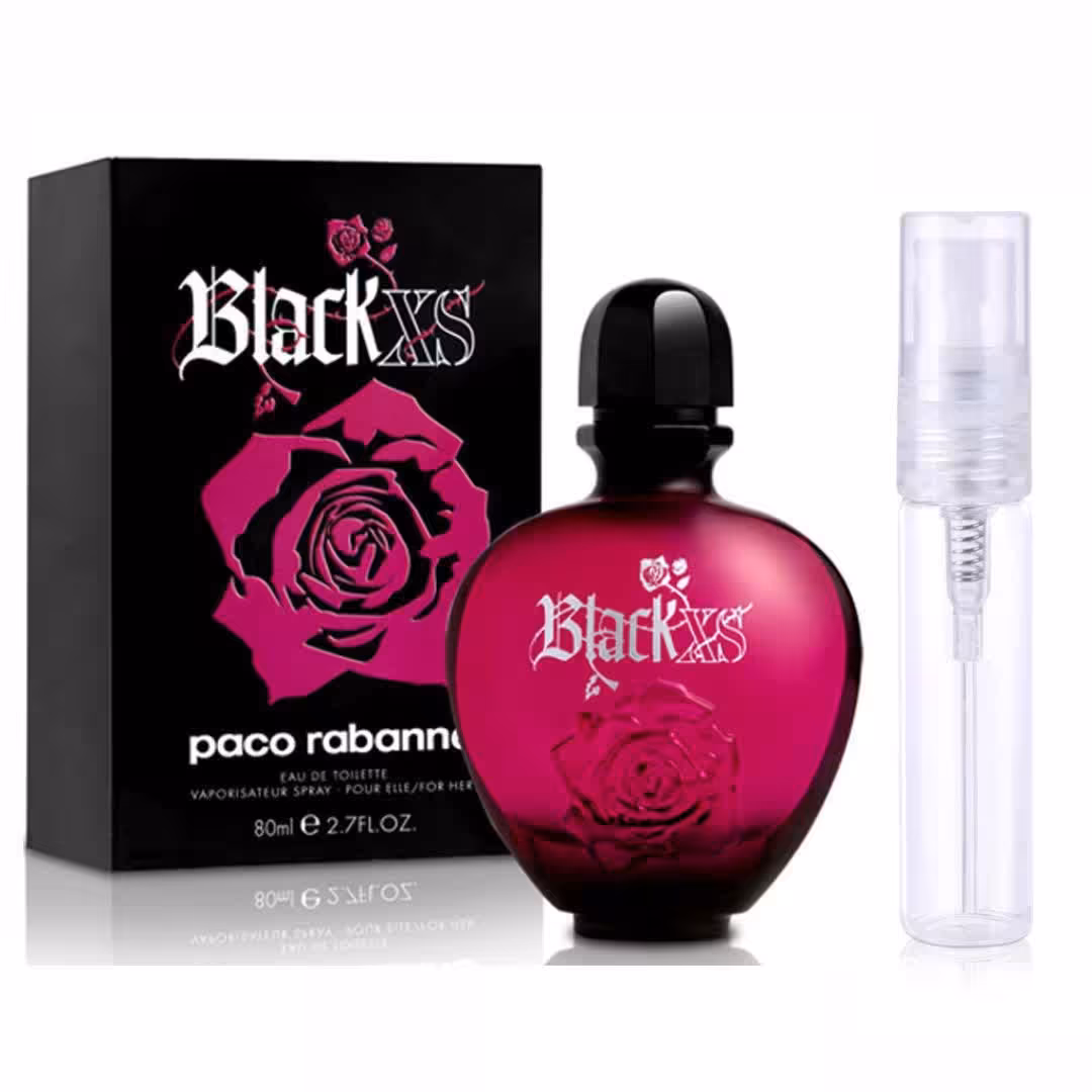 عطر گرمی بلک ایکس اس زنانه با طبع گرم از برند پارکس فرانسه مناسب برای بانوان با ماندگاری عالی و رایحه دلپذیر 