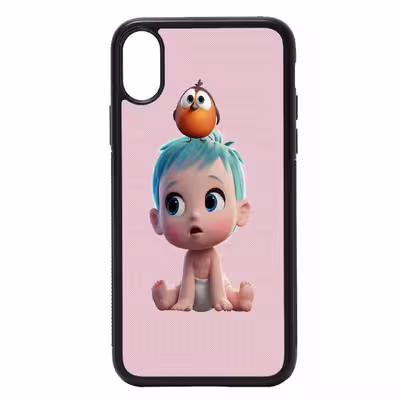 کاور طرح دخترانه کد 8104 مناسب برای گوشی موبایل اپل iphone xr