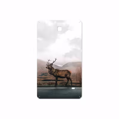 برچسب پوششی ماهوت مدل Horned Deer مناسب برای تبلت سامسونگ Galaxy Tab 4 7.0 2014 T231