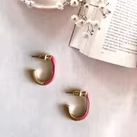 گوشواره میخی مینیمال Hulupuart برند Tosh 