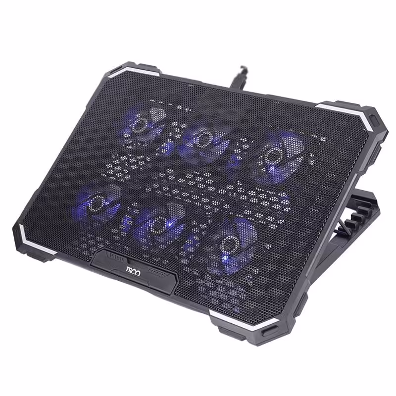 پایه خنک کننده  لپ تاپ تسکو مدل TCLP 3119  تنظیم ارتفاع(فن لپ تاپ6فن کولپد)