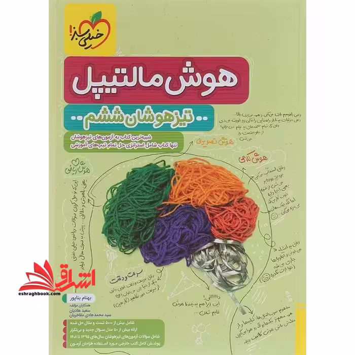 هوش مالتیپل تیزهوشان 6 ششم - فروشگاه کتاب اشراق
