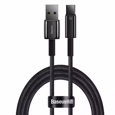 کابل تبدیل USB به USB-C باسئوس مدل CATWJ-B01 طول 1 متر