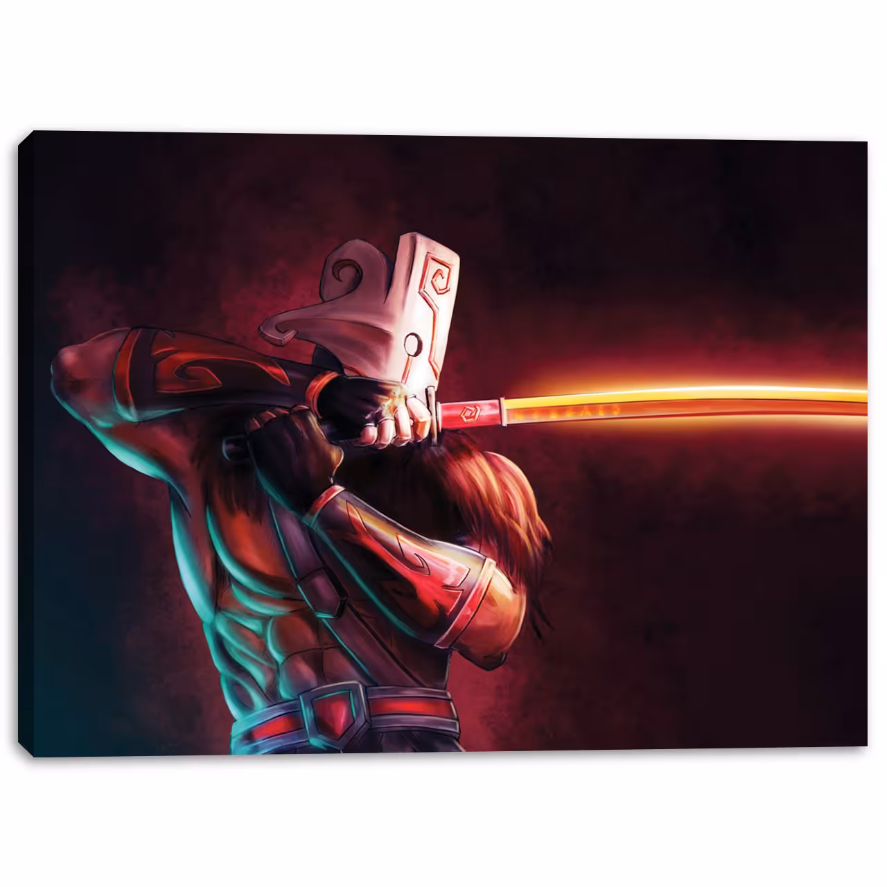 تابلو بوم وی وین آرت کد 159 طرح Dota 2 - Juggernaut