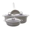 سرویس پخت و پز 7 پارچه کاراجا مدل Biogranit Steel Plus