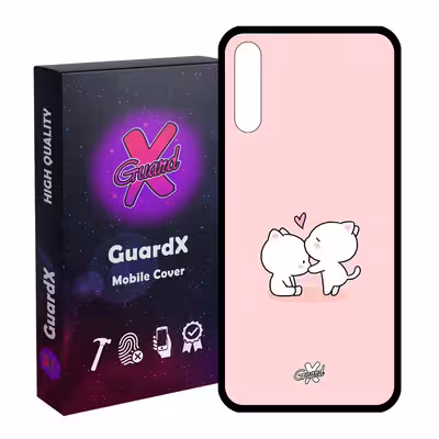 کاور گارد ایکس طرح عشق مدل Glass10373 مناسب برای گوشی موبایل سامسونگ Galaxy A30s / A50 / A50s