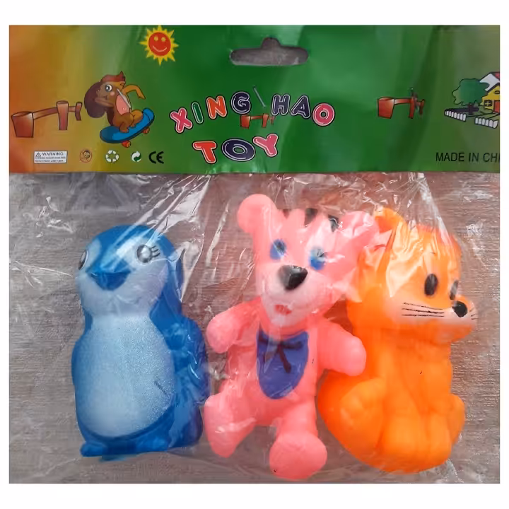 عروسک حمام کد TD102 مجموعه 3 عددی