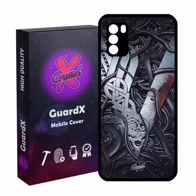 کاور گارد ایکس طرح Vikings مدل Glass10221 مناسب برای گوشی موبایل شیائومی Poco M3