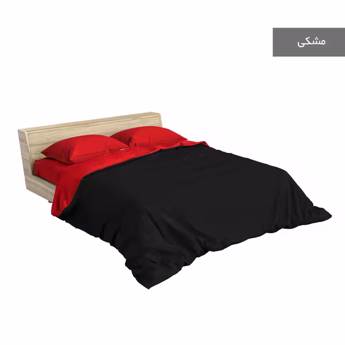 سرویس ملحفه مدل دورو طرح میکرو کد 160 دو نفره چهار تکه