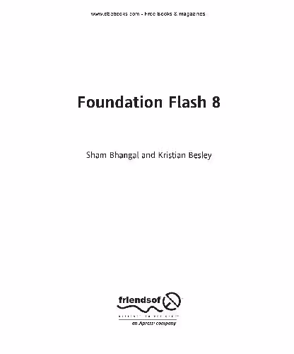 خرید و دانلود نسخه کامل کتاب Foundation Flash 8