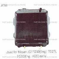 رادیاتور لیفتراک نیسان مدل Nissan J02 FD30(Eng:TD27), FG30 Eng:H25 early