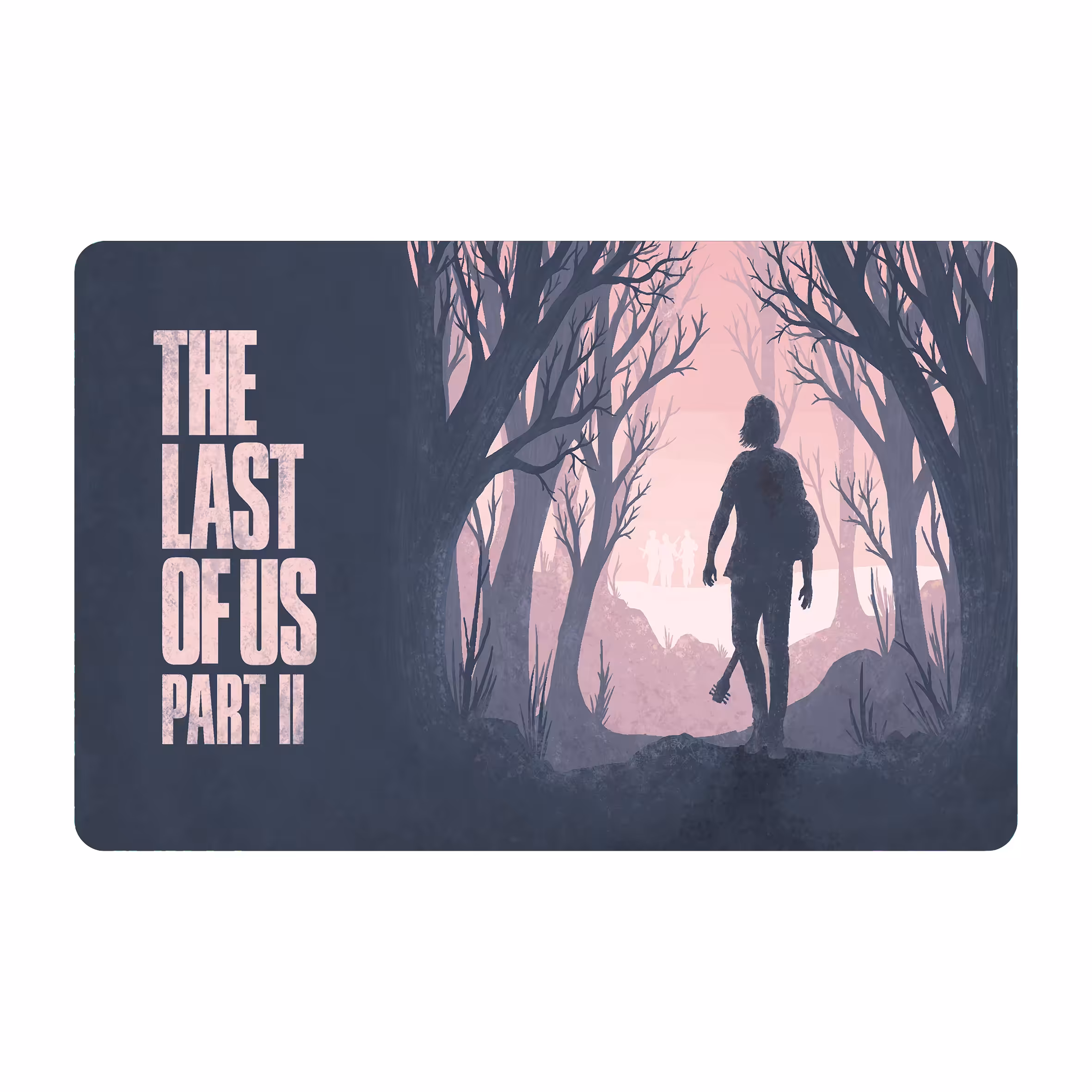 ماوس پد طرح آخرین بازمانده ازما - the last of us مدل MPB93