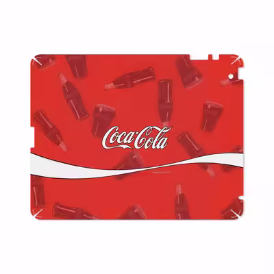 برچسب پوششی ماهوت مدل Coca-Cola-Logo مناسب برای تبلت اپل iPad 2 2011 A1396