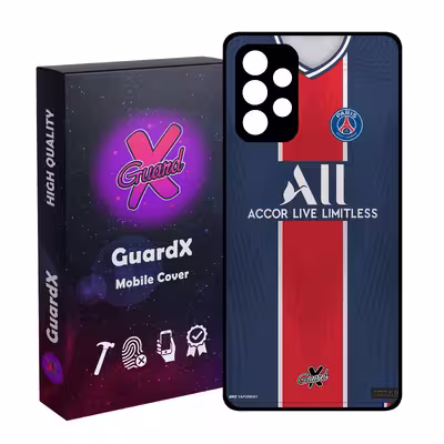 کاور گارد ایکس طرح PSG مدل Glass10255 مناسب برای گوشی موبایل سامسونگ Galaxy A32 4G
