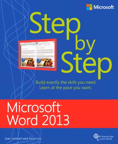 خرید و دانلود نسخه کامل کتاب Step by step Microsoft Word 2013