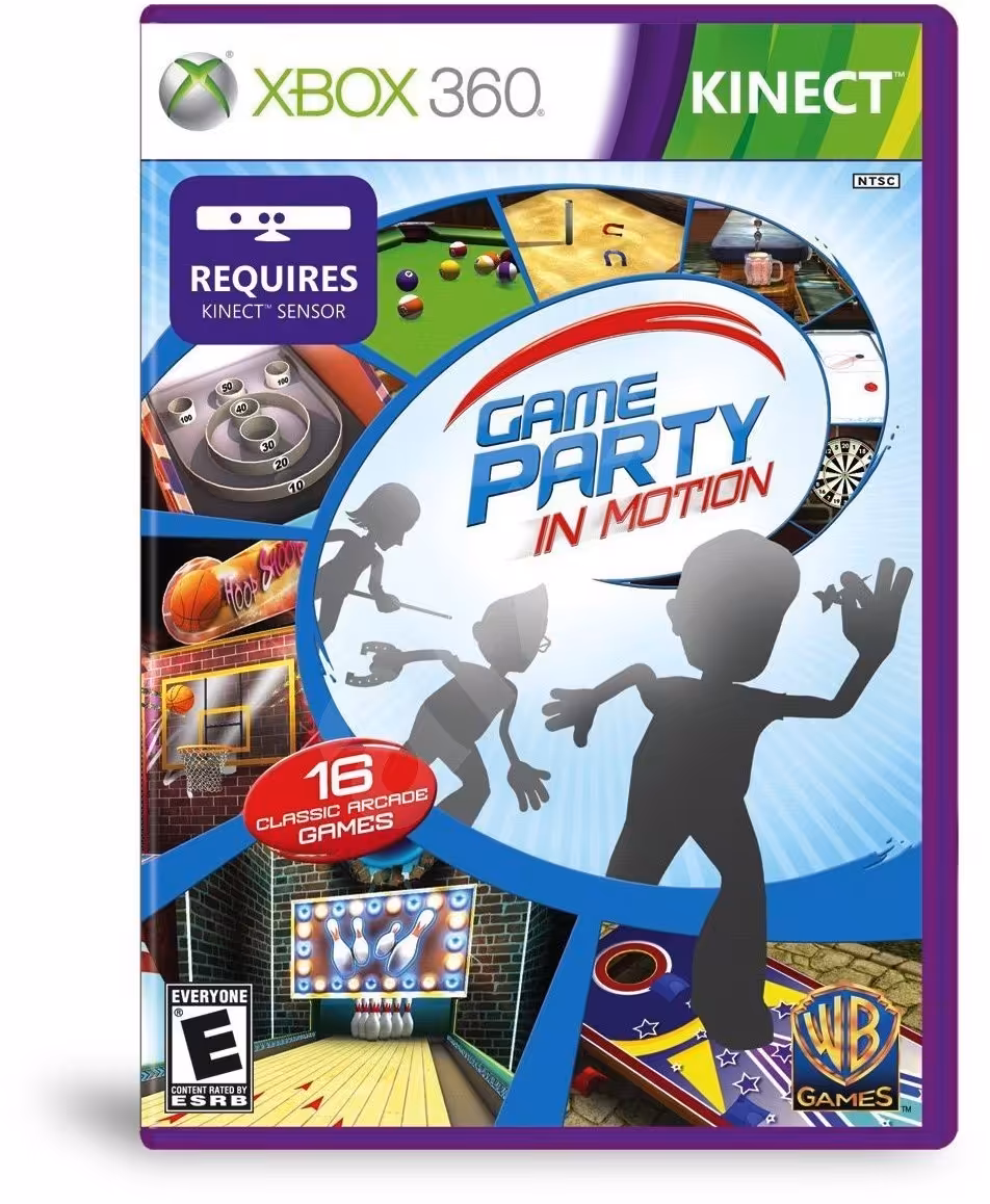 بازی کینکت کنسول Xbox360 game party