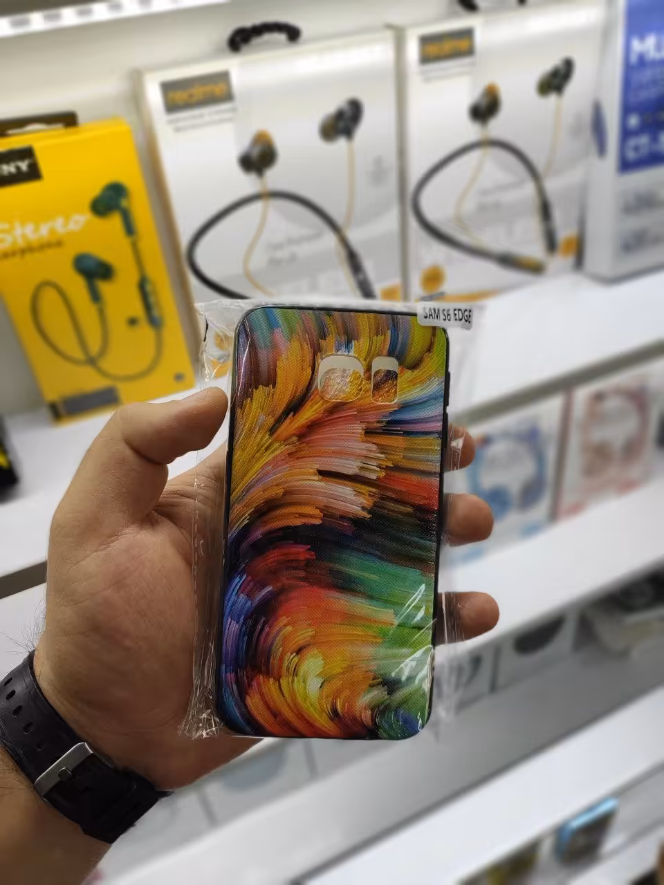 کاور طرح دار 02 مناسب برای گوشی موبایل samsung s6 edge