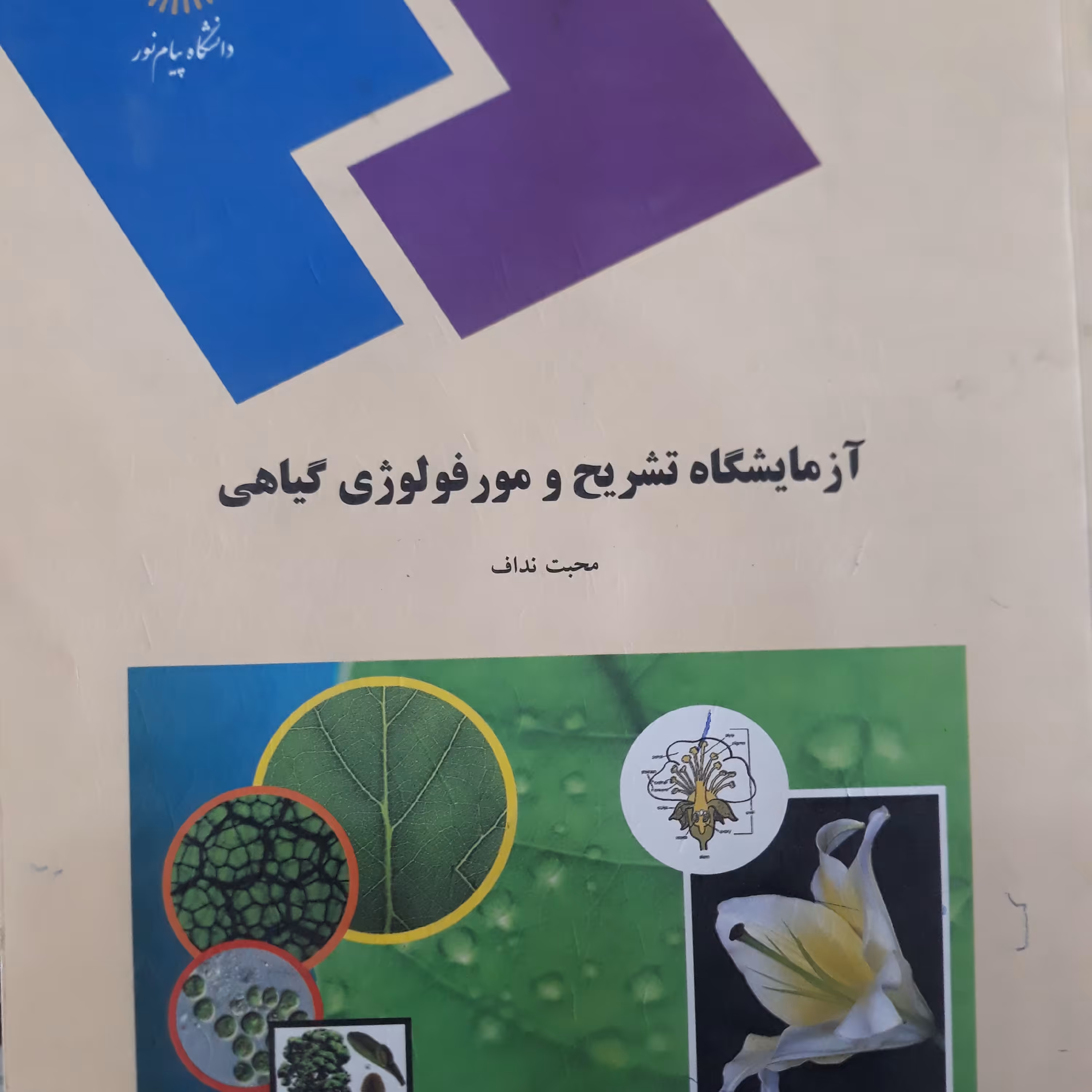 کتاب آزمایشگاه تشریح ومورفولوژی گیاهی