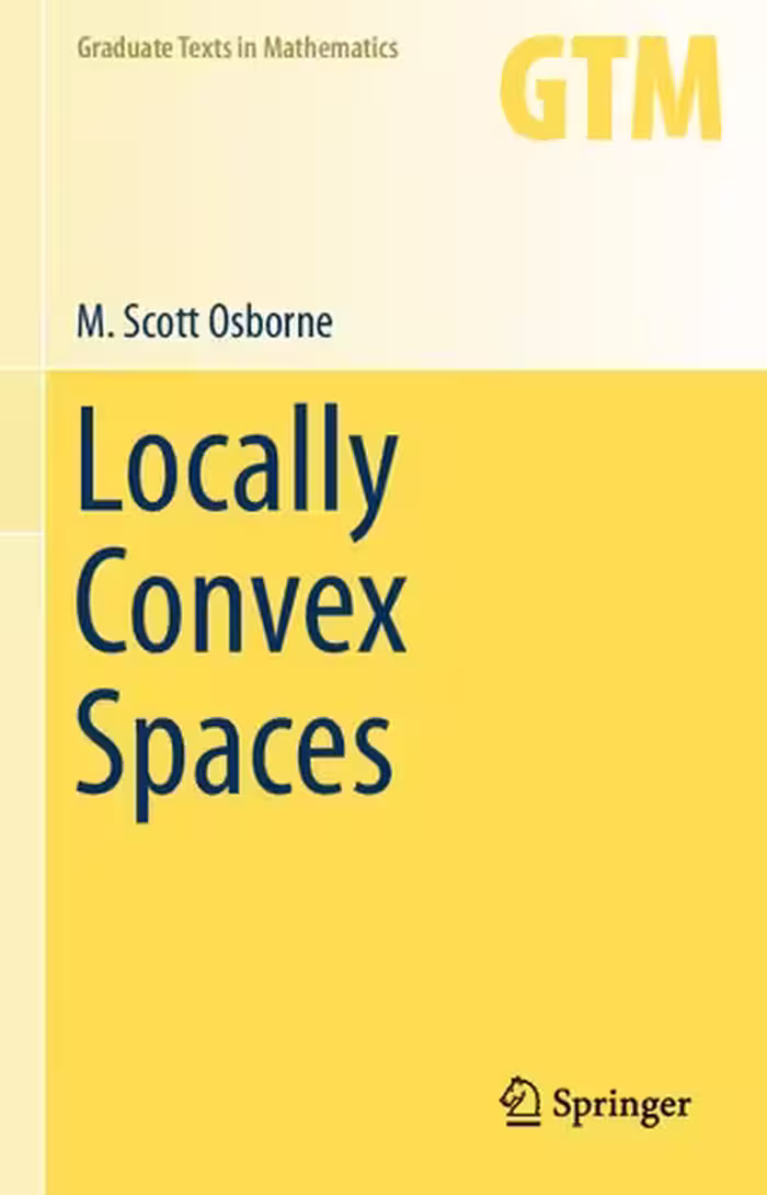 خرید و دانلود نسخه کامل کتاب Locally Convex Spaces