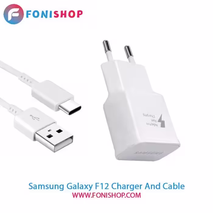 کابل و شارژر فست شارژ اصلی سامسونگ Samsung Galaxy F12