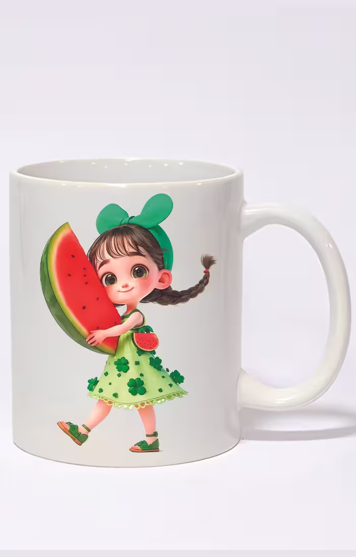 ماگ ساده طرح دختر شب یلدا کد 3747
