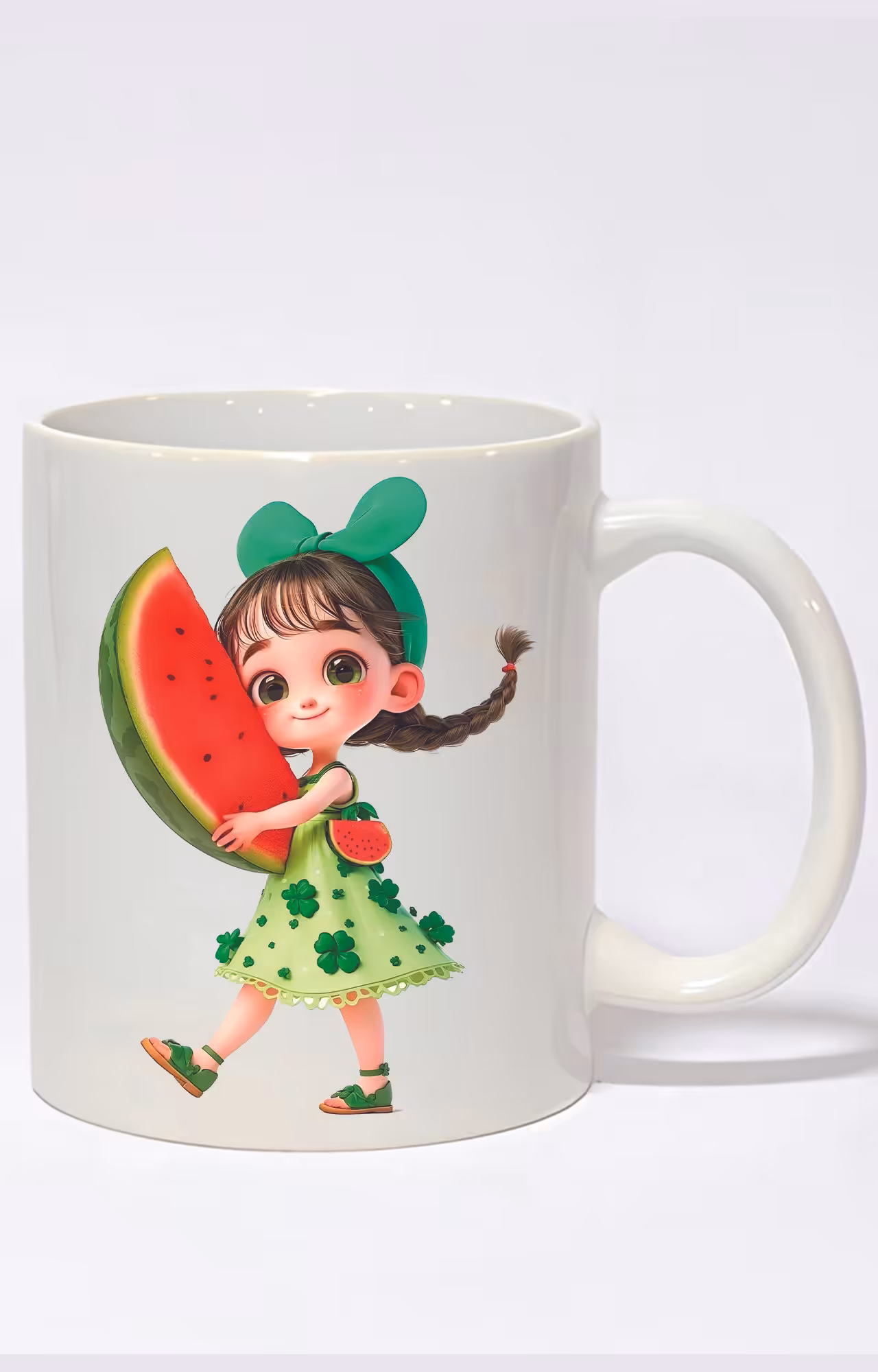 ماگ ساده طرح دختر شب یلدا کد 3747