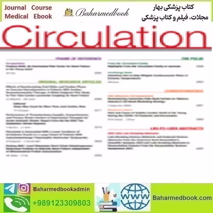 Circulation Volume 148 1 to 25 2023 TRUE PDF price 25€ - کتاب پزشکی بهار