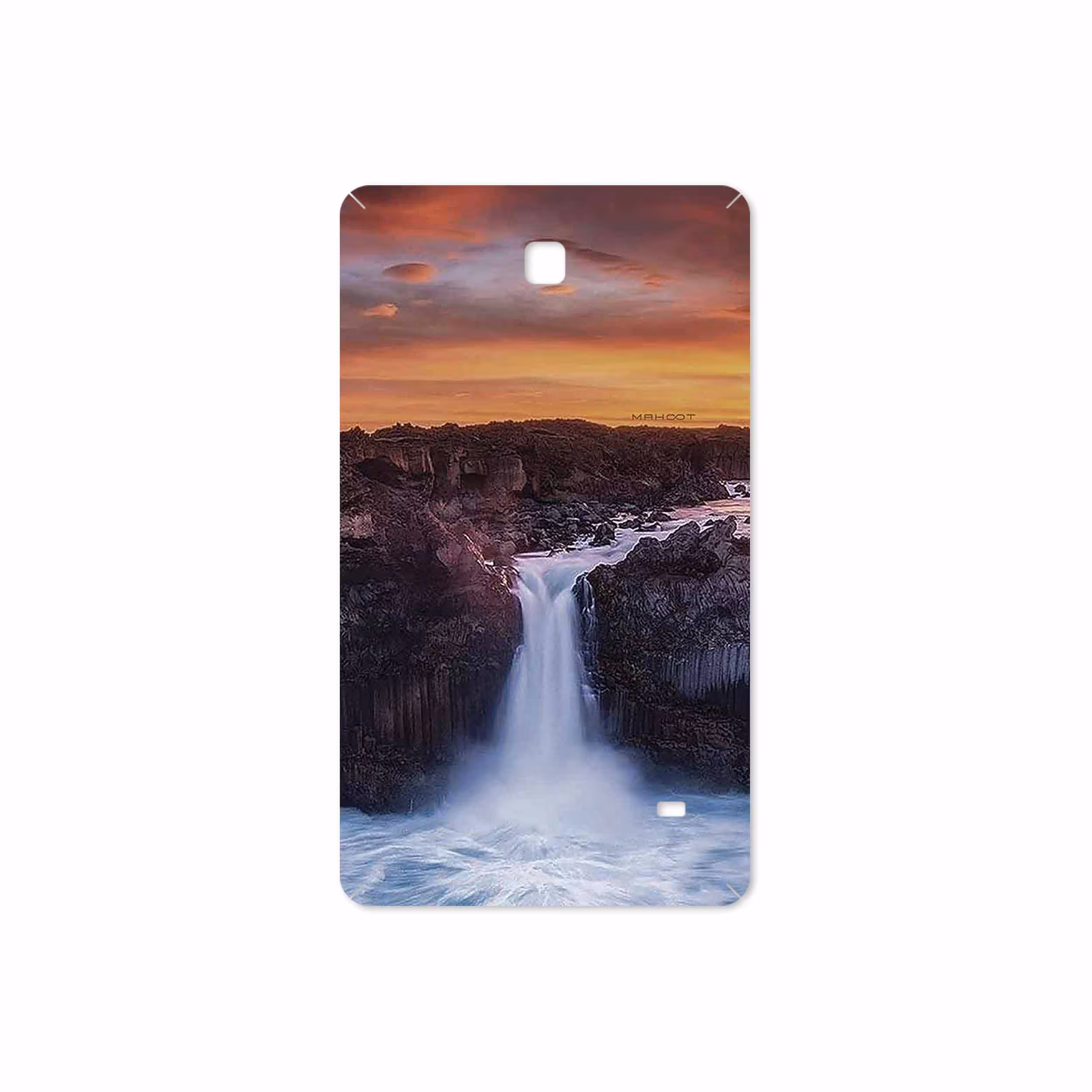 برچسب پوششی ماهوت مدل Waterfall مناسب برای تبلت سامسونگ Galaxy Tab 4 7.0 2014 T230