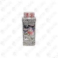 مروارید خوراکی رنگ نقره ای ریز (65گرمی)