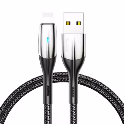 کابل تبدیل USB به لایتنینگ باسئوس مدل CALSP-C01 طول 2 متر