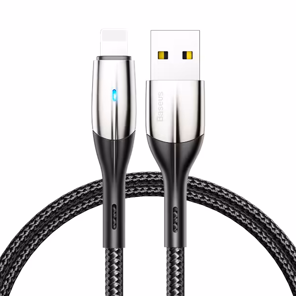 کابل تبدیل USB به لایتنینگ باسئوس مدل CALSP-C01 طول 2 متر