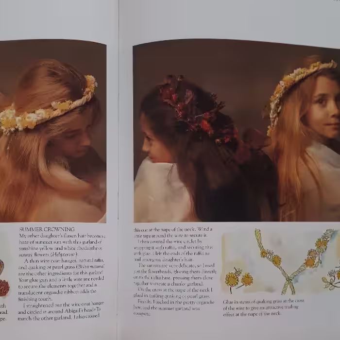 كتاب Dried Flowers اثر Amelia Saint George انتشارات Anaya 