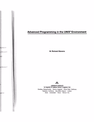 خرید و دانلود نسخه کامل کتاب Advanced programming in the UNIX