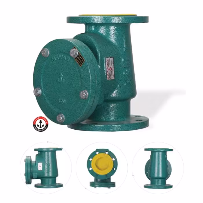 شیر خودکار دریچه ای PN 16 با زاویه 90 درجه