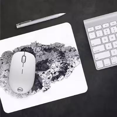 ماوس پد طرح اسکلت کد 3389
