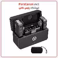 میکروفون بی‌سیم هالی لند Hollyland LARK MAX Duo 2-Person Wireless Microphone System (2.4 GHz, Black)