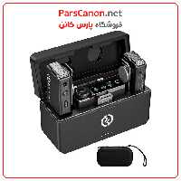 میکروفون بی‌سیم هالی لند Hollyland LARK MAX Duo 2-Person Wireless Microphone System (24 GHz, Black)