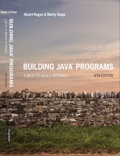 خرید و دانلود نسخه کامل کتاب Building Java Programs: A Back to Basics Approach