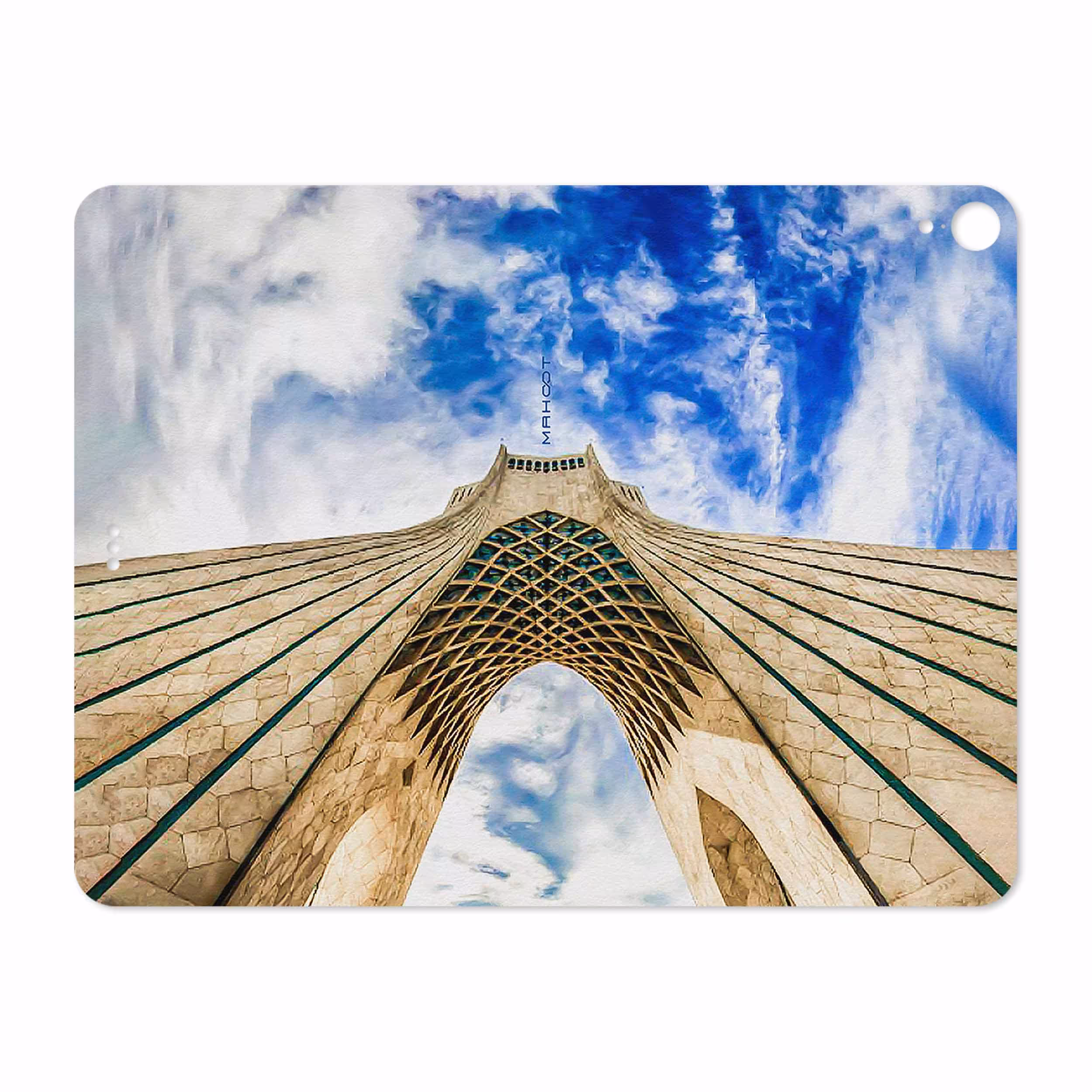 برچسب پوششی ماهوت مدل AZADI-Tower مناسب برای تبلت اپل iPad Pro 12.9 (GEN 3) 2018 A1895