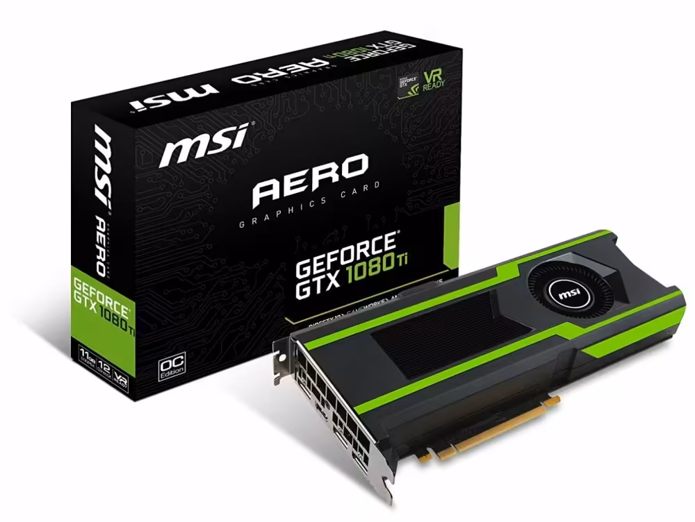 کارت گرافیک ام اس آی GTX 1080 TI AERO 11G OC