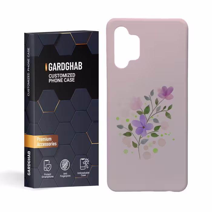 کاور گارد قاب مدل گل مناسب برای گوشی موبایل سامسونگ galaxy a32 5g - فروشگاه اینترنتی طیف سنتر