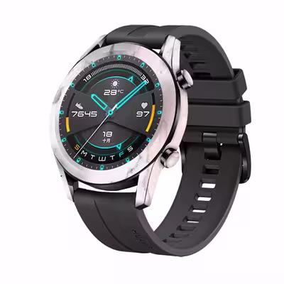 برچسب ماهوت طرح Blanco-Pink-Marble مناسب برای ساعت هوشمند هوآوی Watch GT2